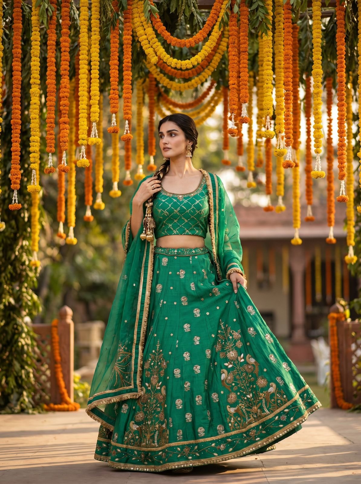 Rose Pink Georgette Anarkali